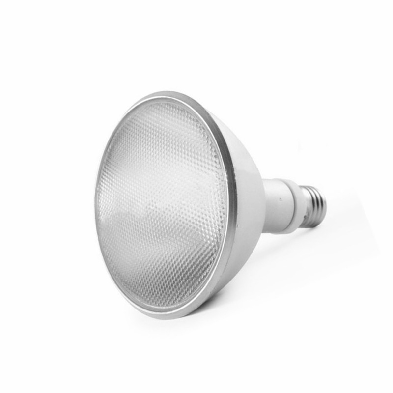 35W Full Spectrum UVB Reptile HID Lamp E27 Base Tipo PAR Forma de Copo de Alumínio congelado para répteis